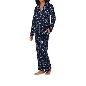 DKNY 2-Piece Notch Collar Pajama Set